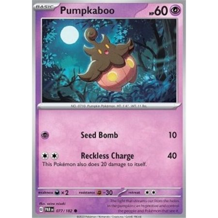 PAR 077 - Pumpkaboo - Reverse Holo