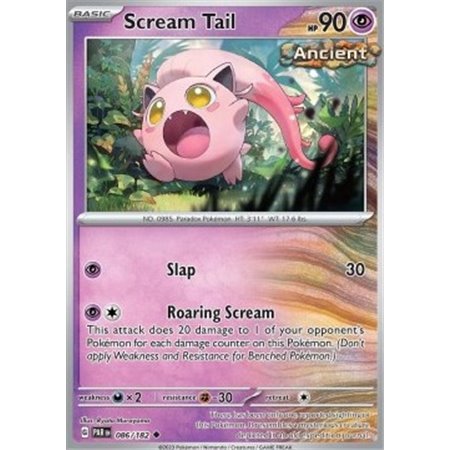 PAR 086 - Scream Tail - Reverse Holo