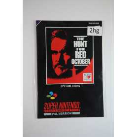 The Hunt For Red October (Manual, SNES) The Hunt For Red October (Manual, SNES)