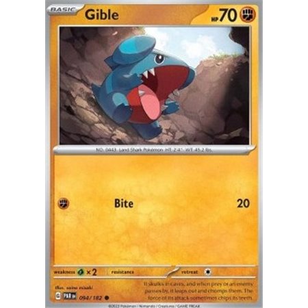 PAR 094 - Gible - Reverse Holo