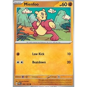 PAR 096 - Mienfoo - Reverse Holo PAR 096 - Mienfoo - Reverse Holo