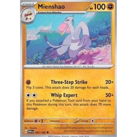 PAR 097 - Mienshao - Reverse Holo