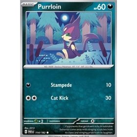 PAR 114 - Purrloin - Reverse Holo PAR 114 - Purrloin - Reverse Holo