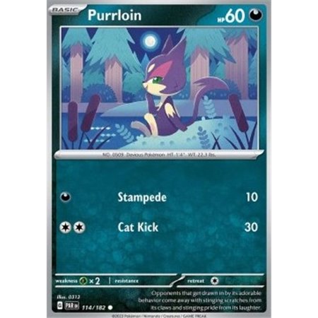 PAR 114 - Purrloin - Reverse Holo