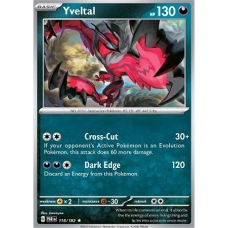 PAR 118 - Yveltal - Reverse Holo