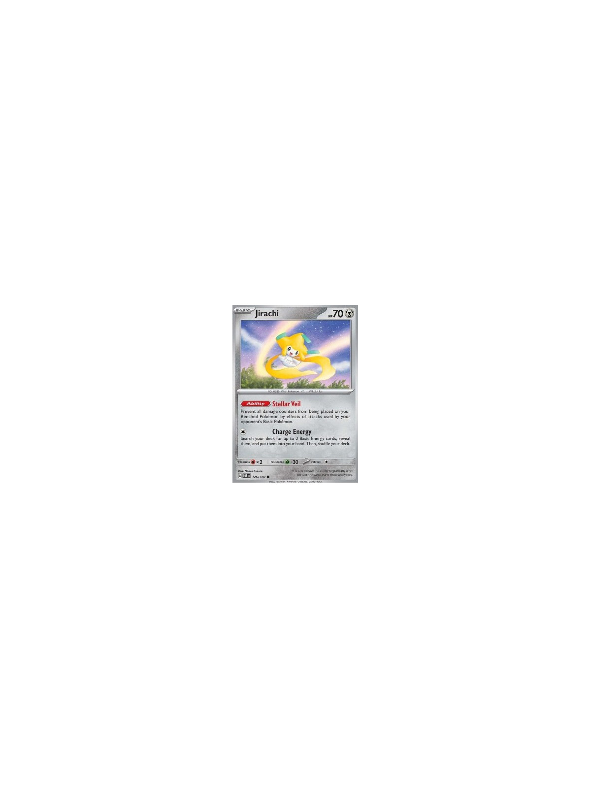 PAR 126 - Jirachi - Reverse Holo