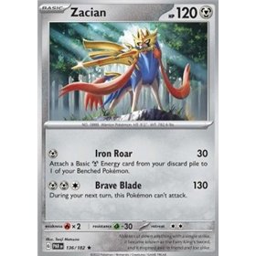 PAR 136 - Zacian - Reverse Holo PAR 136 - Zacian - Reverse Holo