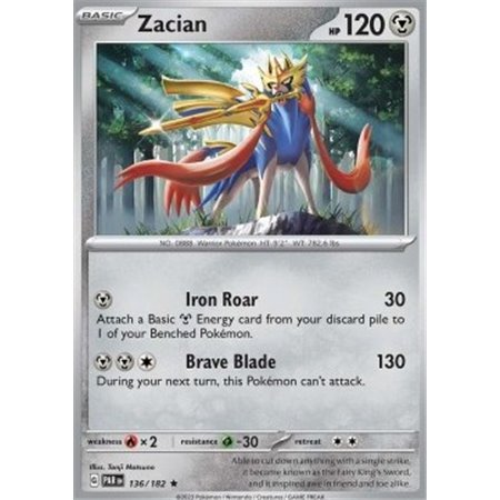 PAR 136 - Zacian - Reverse Holo