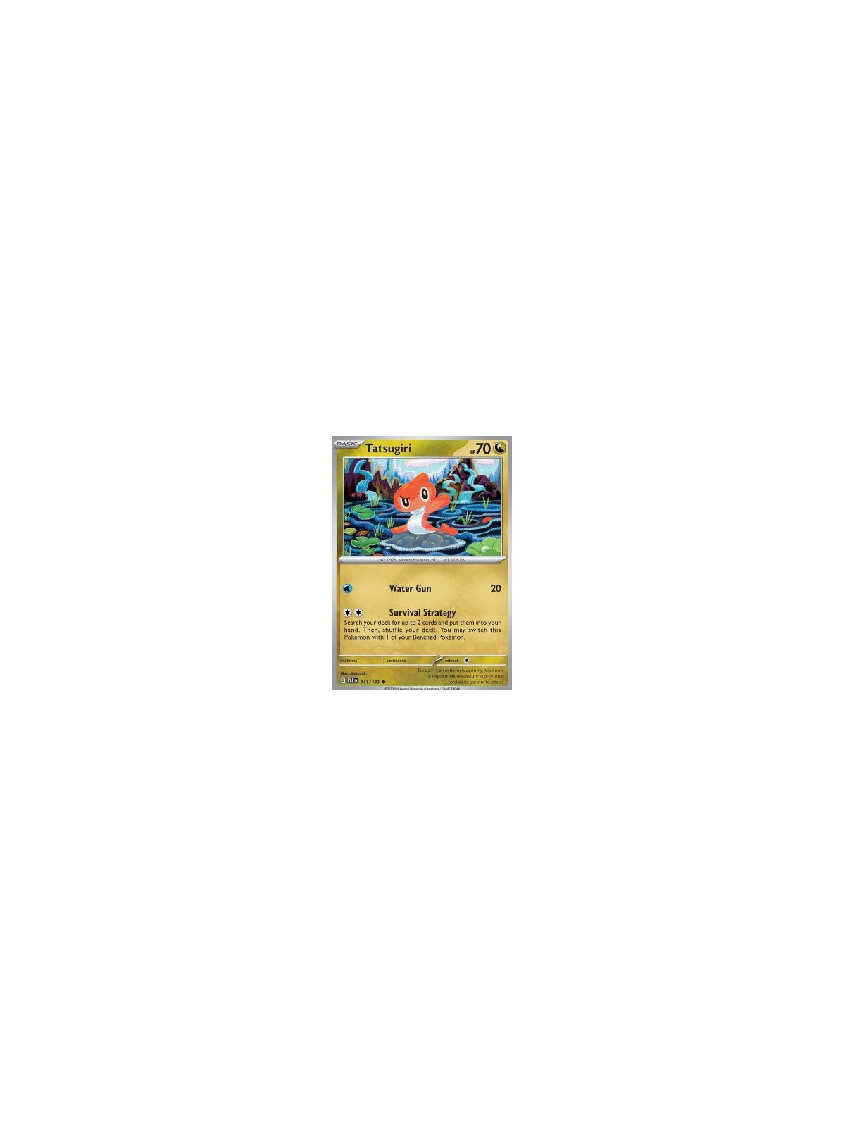 PAR 141 - Tatsugiri - Reverse Holo
