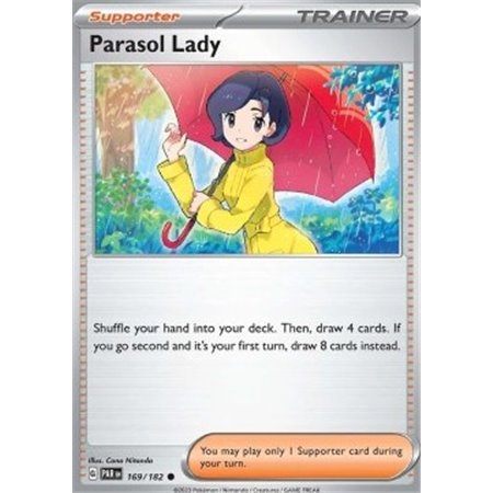 PAR 169 - Parasol Lady - Reverse Holo