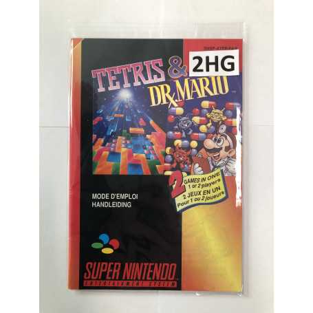 Tetris & Dr. Mario (Manual, SNES)SNES Manuals SNSP-ATFP-FAH€ 8,95 SNES Manuals