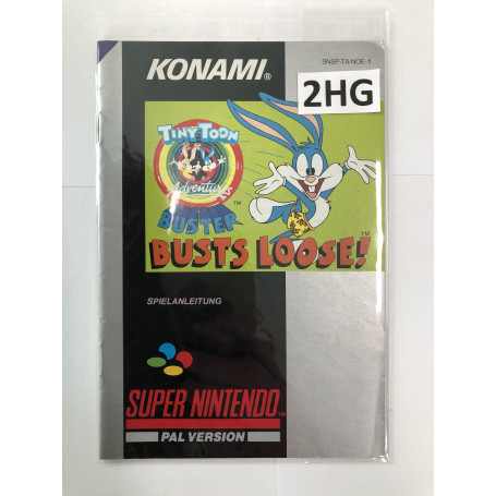 Tiny Toon Adventures Buster Busts Loose (Manual, SNES)