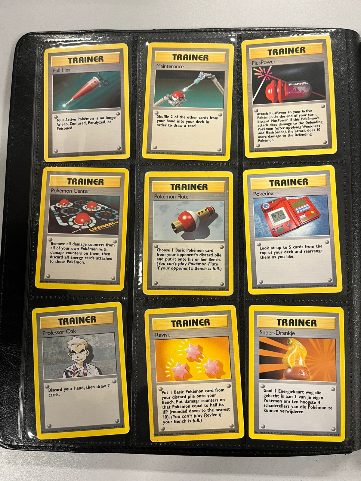 Pokémon Base Set Complete Master Set