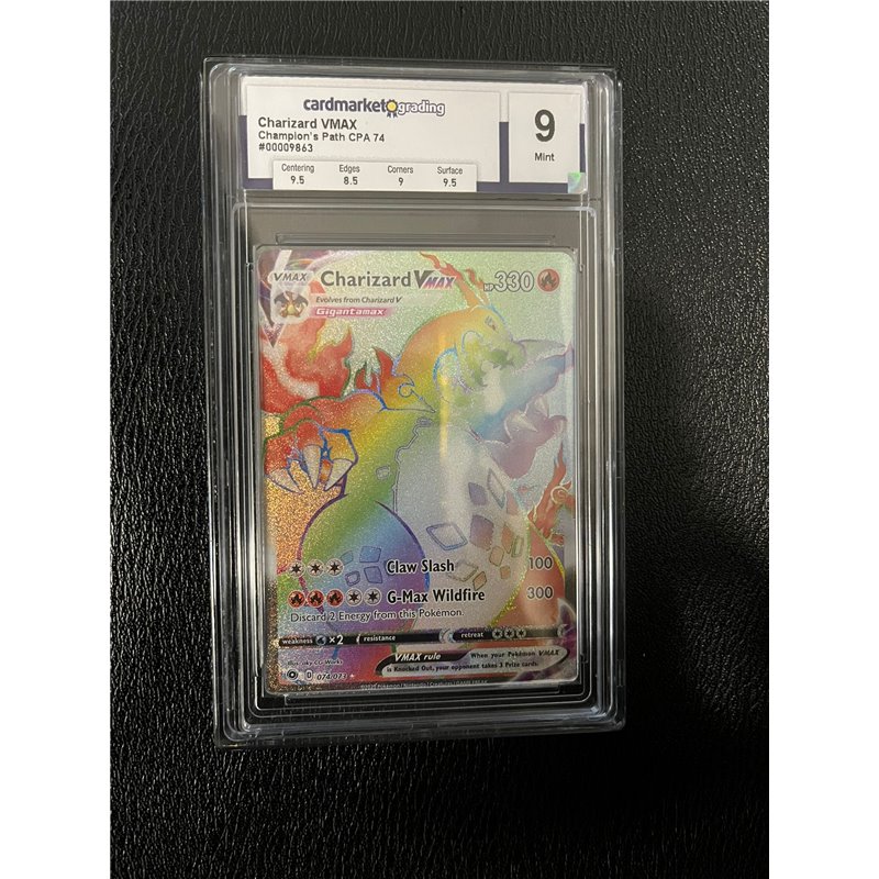charizard vmax pokemon card english Amazon.com: Crystalcommerce Charizard VMAX - 020/189