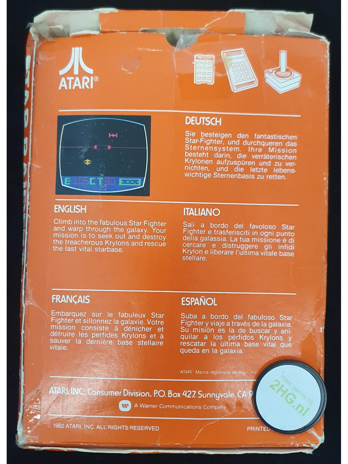 Star Raiders - Atari 2600