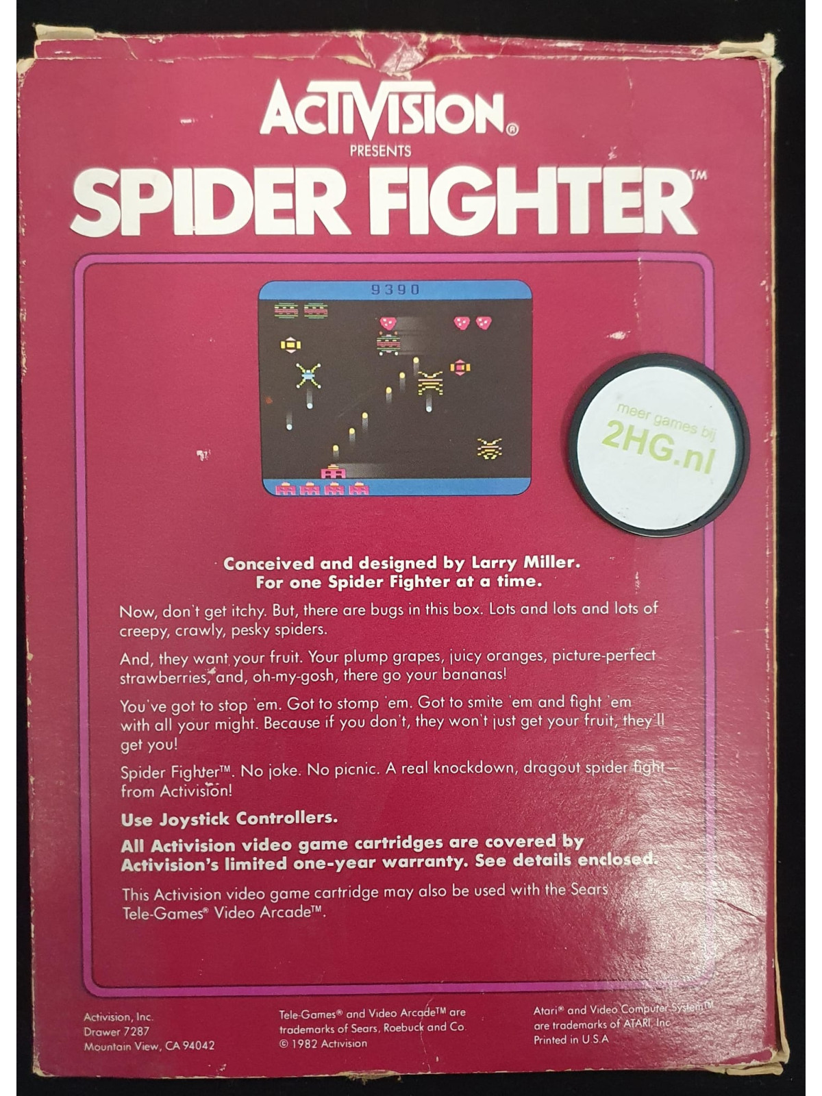 Spider Fighter - Atari 2600