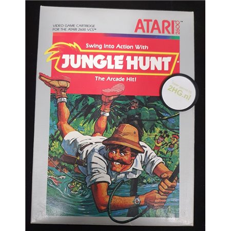 Jungle Hunt - Atari 2600 (Silver)