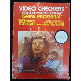Video Checkers - Atari 2600