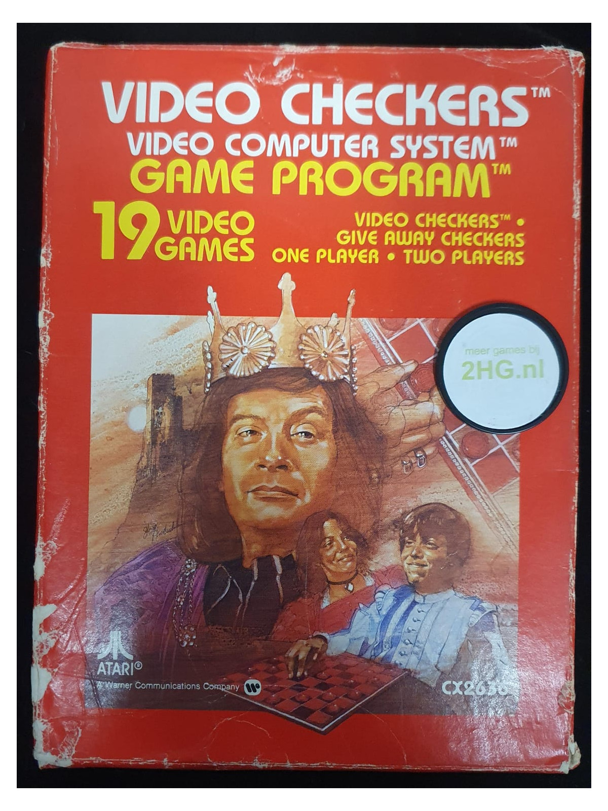 Video Checkers - Atari 2600
