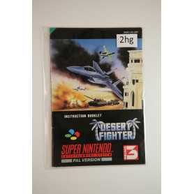 Desert Fighter (Manual, SNES) Desert Fighter (Manual, SNES)