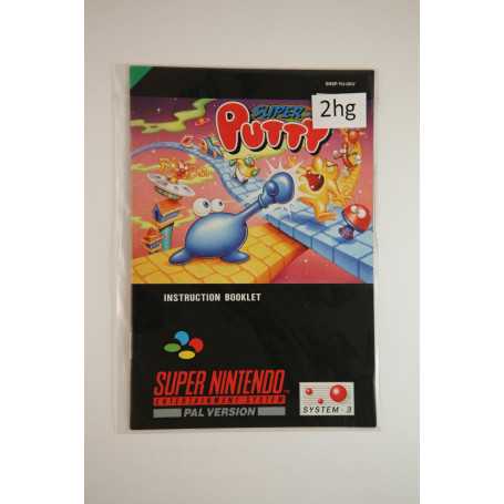 Super Putty (Manual, SNES)