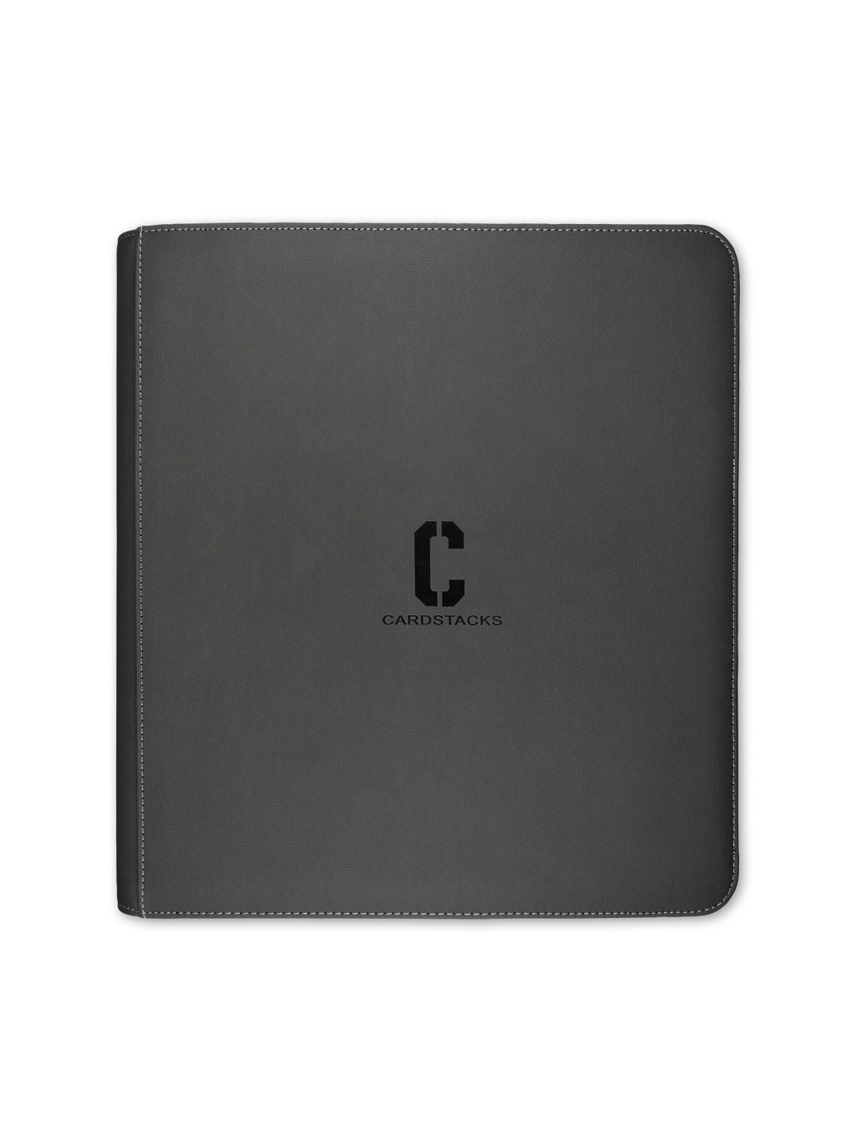 Cardstack - 12 Pocket Binder Antraciet (480) met Rits