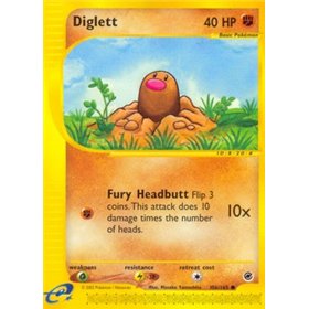 EX 106 - Diglett - Reverse Holo