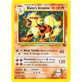 GC 001 - Blaine's Arcanine GC 001 - Blaine's Arcanine