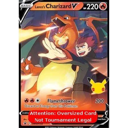 SWSH 133 - Lance's Charizard - Oversized Card