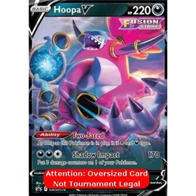 SWSH 176 - Hoopa V - Oversized Card SWSH 176 - Hoop V - Oversized Card