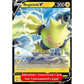 SWSH 280 - Regieleki V - Oversized Card SWSH 280 - Regieleki V - Oversized Card