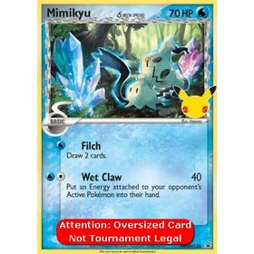 SWSH 136 - Mimikyu Delta Species - Oversized Card SWSH 136 - Mimikyu Delta Species - Oversized Card
