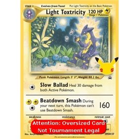 SWSH 137 - Light Toxtricity - Oversized Card