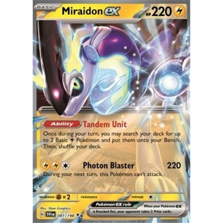 SV1en 081 - Miraidon ex - Oversized Card - Sealed