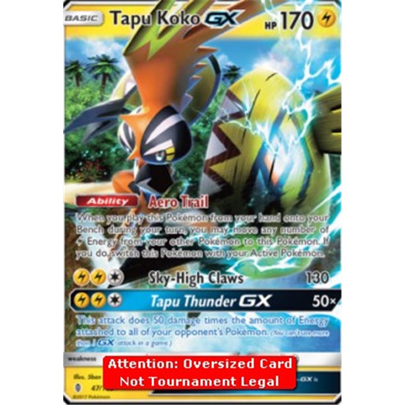 GRI 047 - Tapu Koko GX - Oversized Card