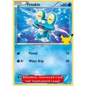 XYPR 003 - Froakie - Oversized Card XYPR 003 - Froakie - Oversized Card