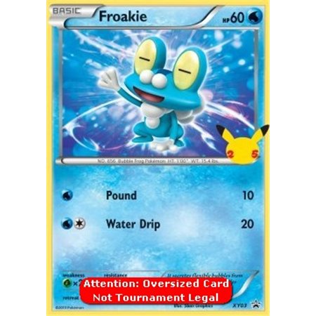 XYPR 003 - Froakie - Jumbo Kaart