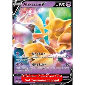 SWSH 083 - Alakazam V - Oversized Card