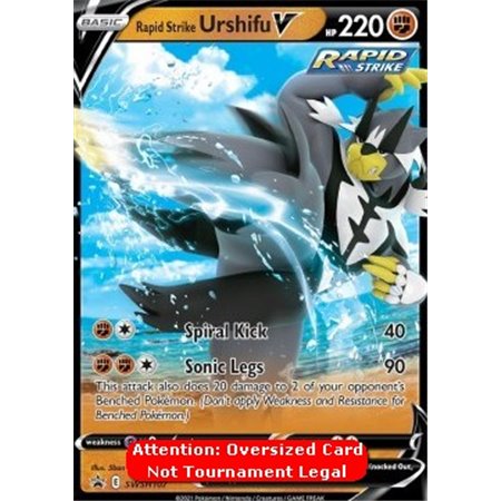 SWSH 107 - Rapid Strike Urshifu V - Oversized Card