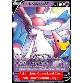 SWSH 134 - Dark Sylveon V - Oversized Card SWSH 134 - Dark Sylveon V - Oversized Card