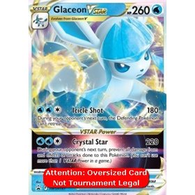 SWSH 197 - Glaceon VSTAR - Oversized Card SWSH 197 - Glaceon VSTAR - Oversized Card