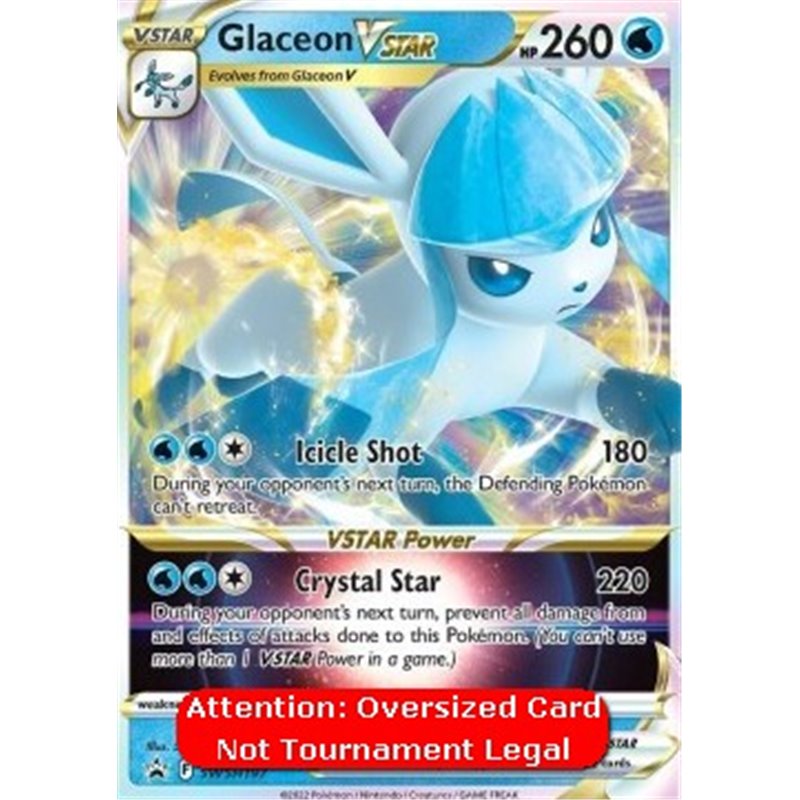 SWSH 197 - Glaceon VSTAR - Oversized Card