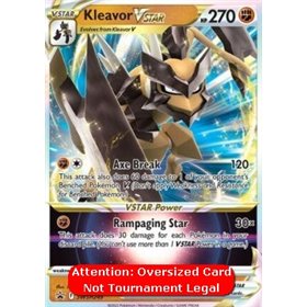 SWSH 249 - Kleavor VSTAR - Oversized Card