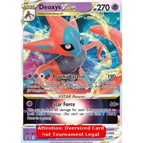 SWSH 268 - Deoxys VSTAR - Oversized Card SWSH 268 - Deoxys VSTAR - Oversized Card