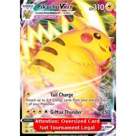 SWSH 286 - Pikachu VMAX - Oversized Card