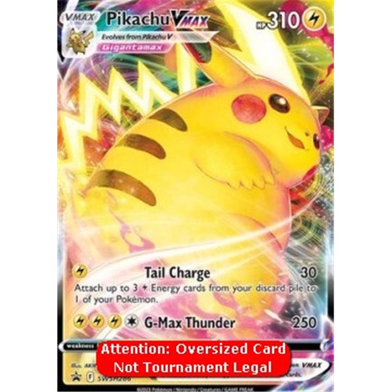 SWSH 286 - Pikachu VMAX - Oversized Card