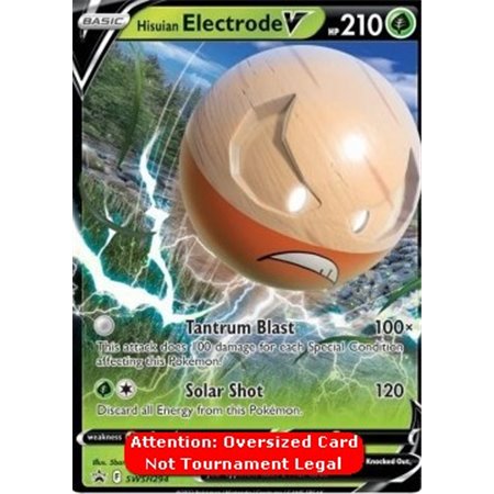 SWSH 294 - Hisuian Electrode V - Oversized Card