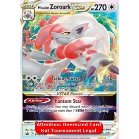 SWSH 298 - Hisuian Zoroark VSTAR - Oversized Card