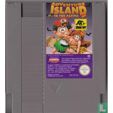 Adventure Island in the Pacific (losse cassette)
