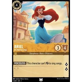 1TFC 001 - Ariel - On Human Legs - Foil 1TFC 001 - Ariel - On Human Legs - Foil